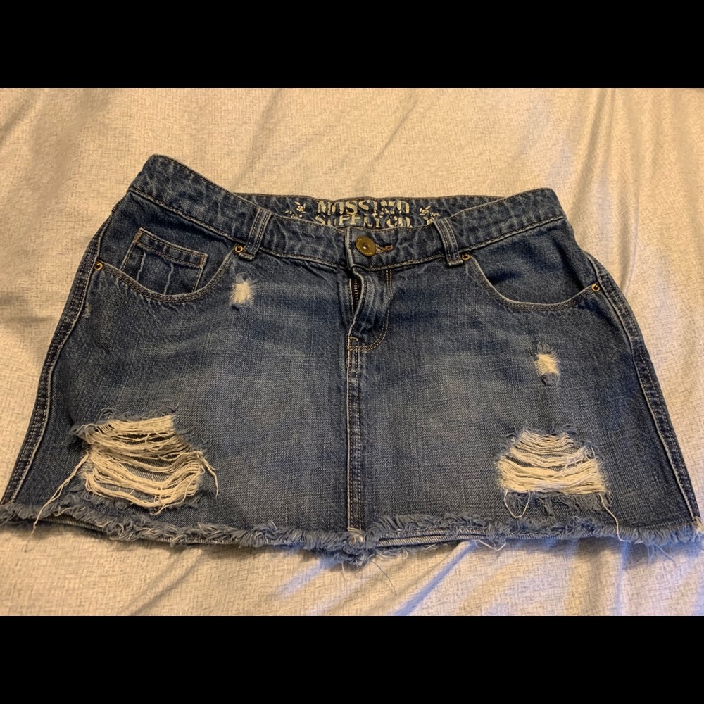 Super Cute Denim Mini Skirt